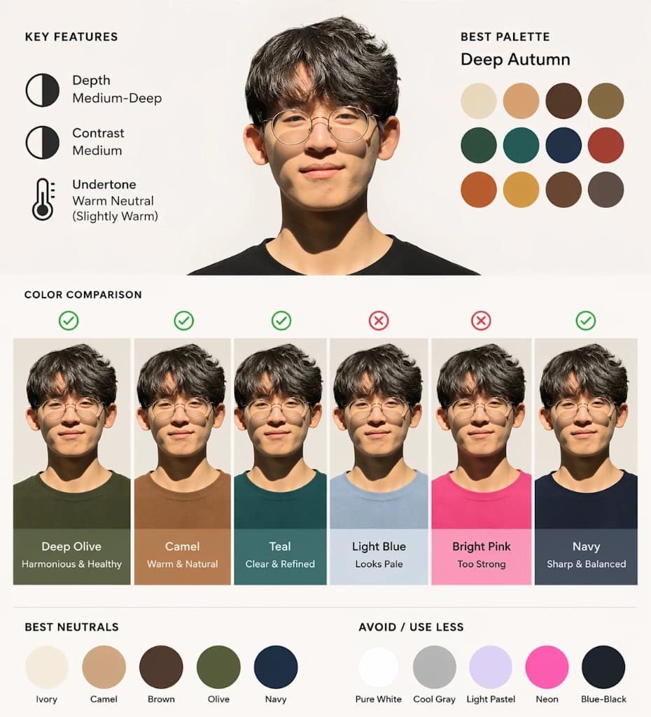 Personal color analysis