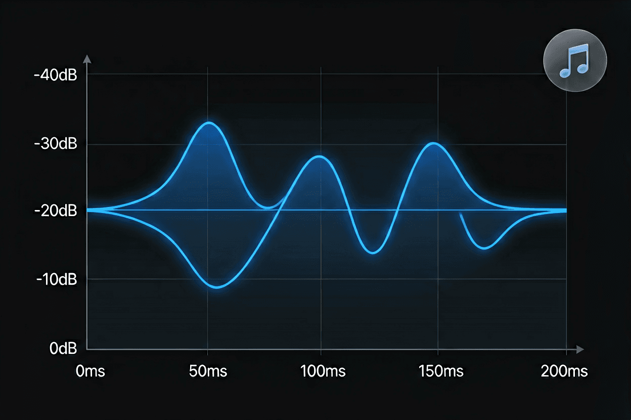 Cleaner waveform after voice noise reduction