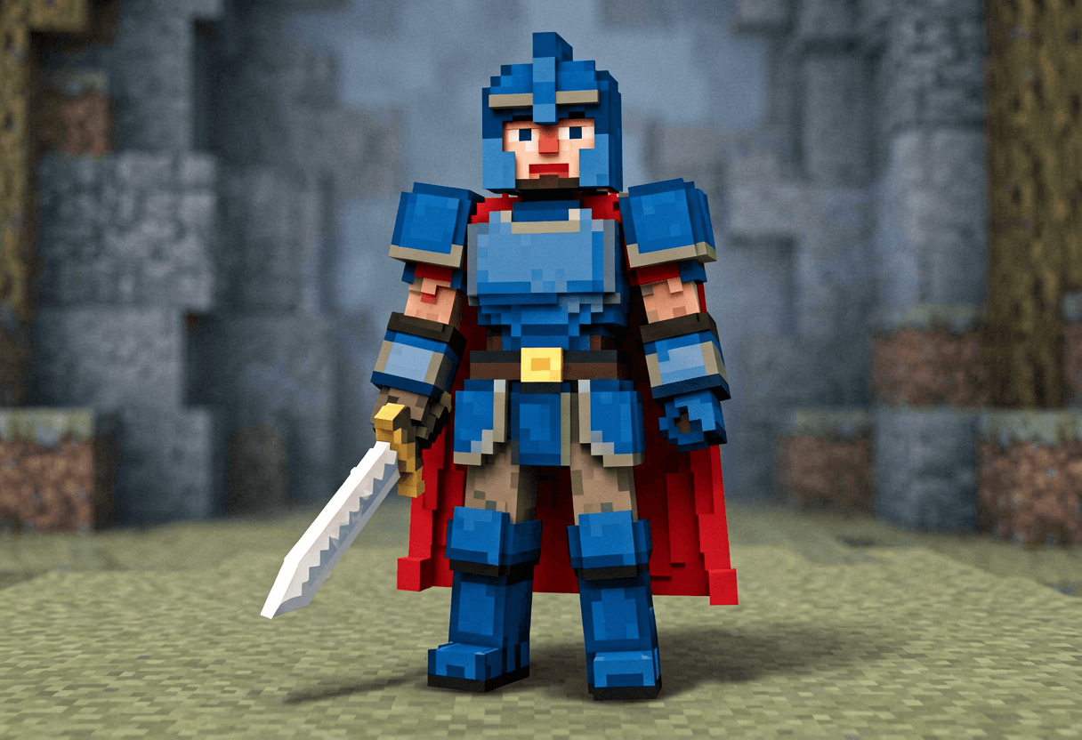 AI Generate Minecraft Skin preview