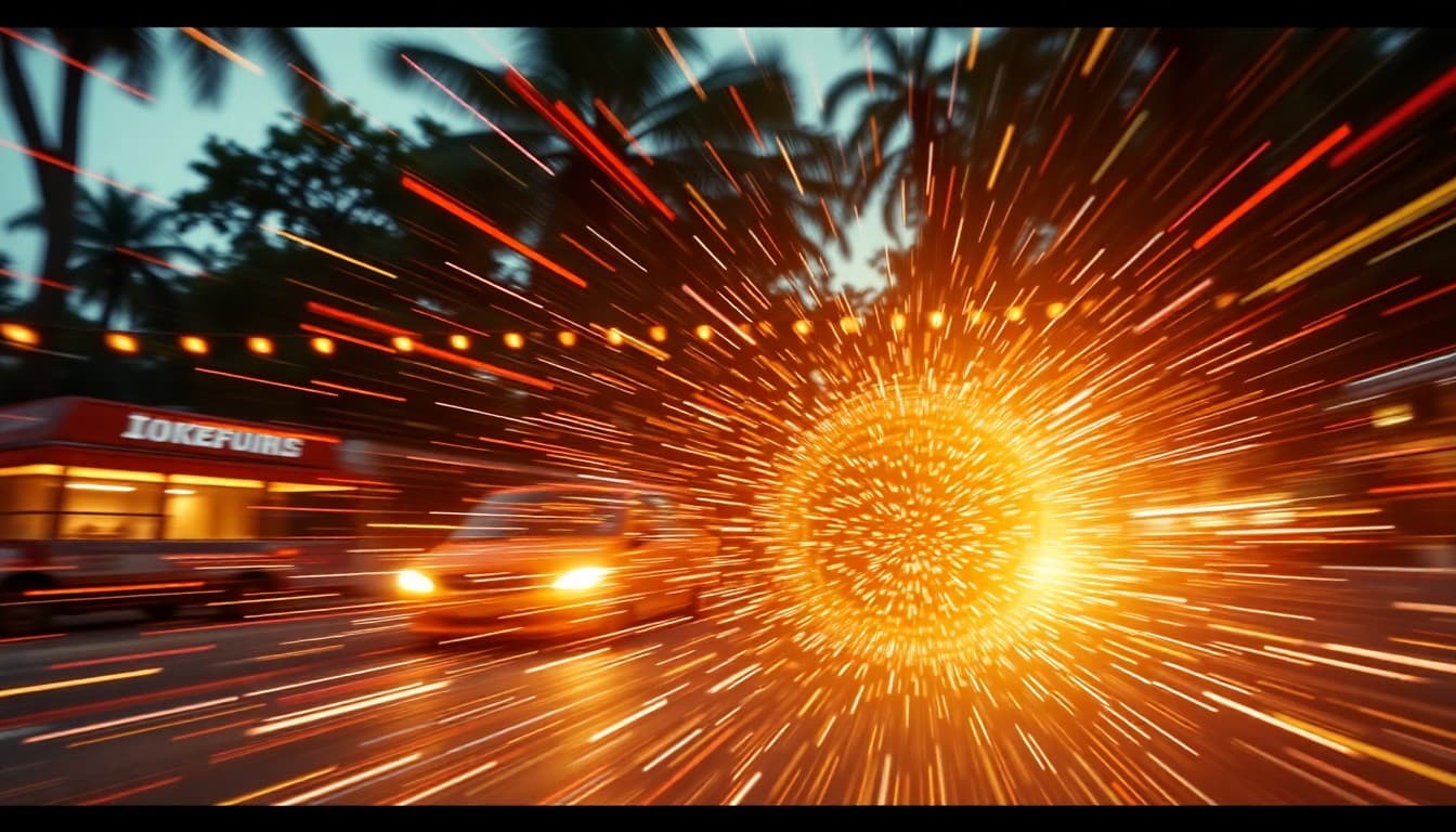 Banana AI video motion frame concept