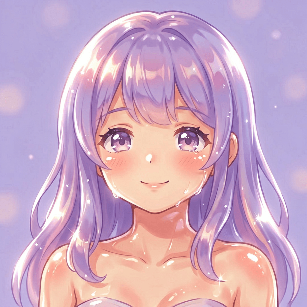 Jelly anime portrait — jelly art generated on Voor