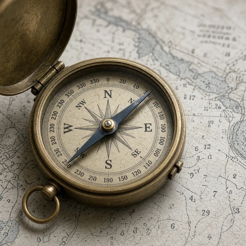 Grok Imagine Image 2.0 compass at 2k low