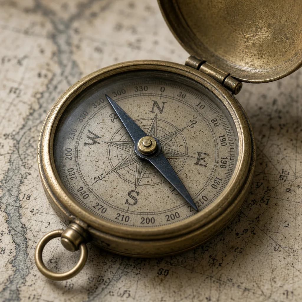 Grok Imagine Image 2.0 compass at 2k medium