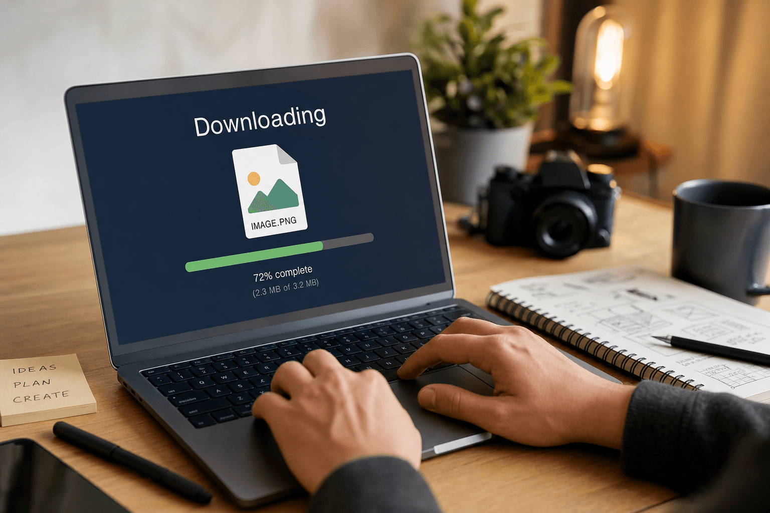 Downloading PNG from GPT Image 2 session
