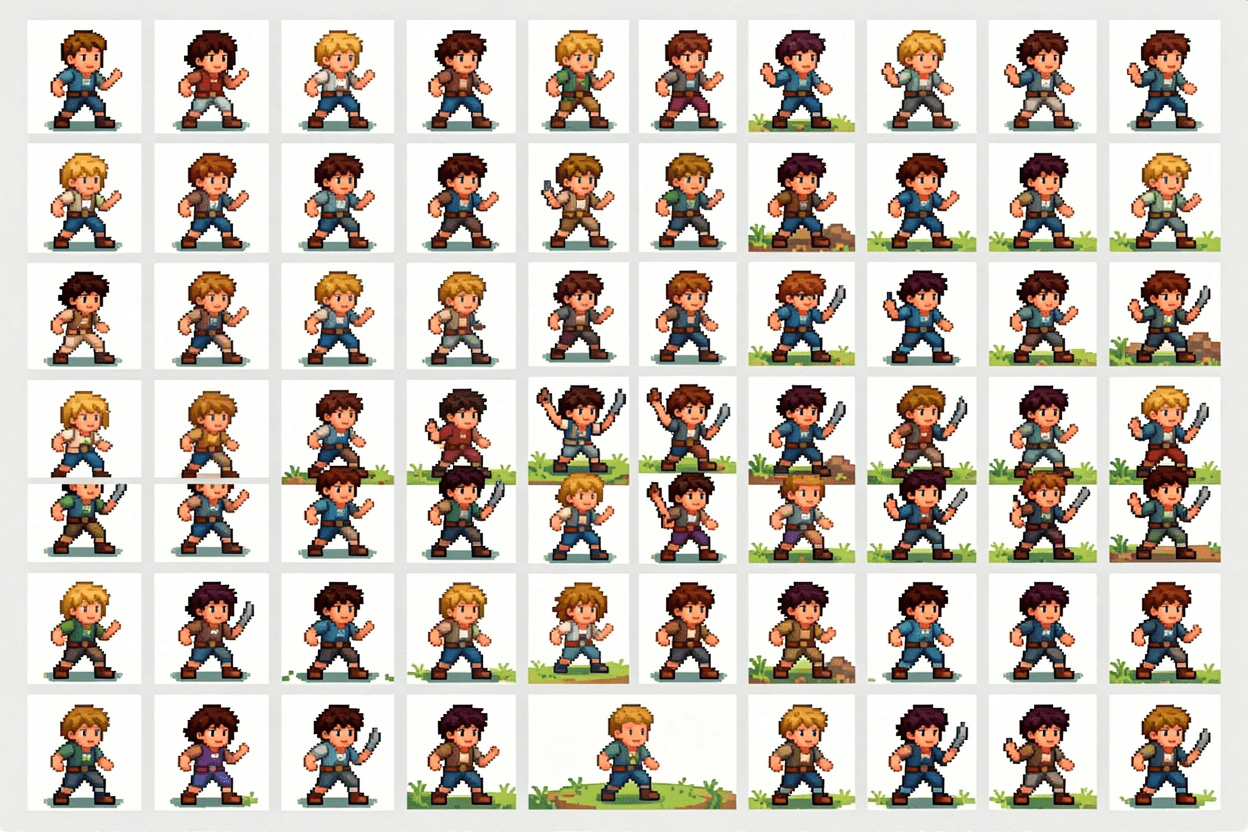 Image to Sprite Sheet Generator Unlimited preview
