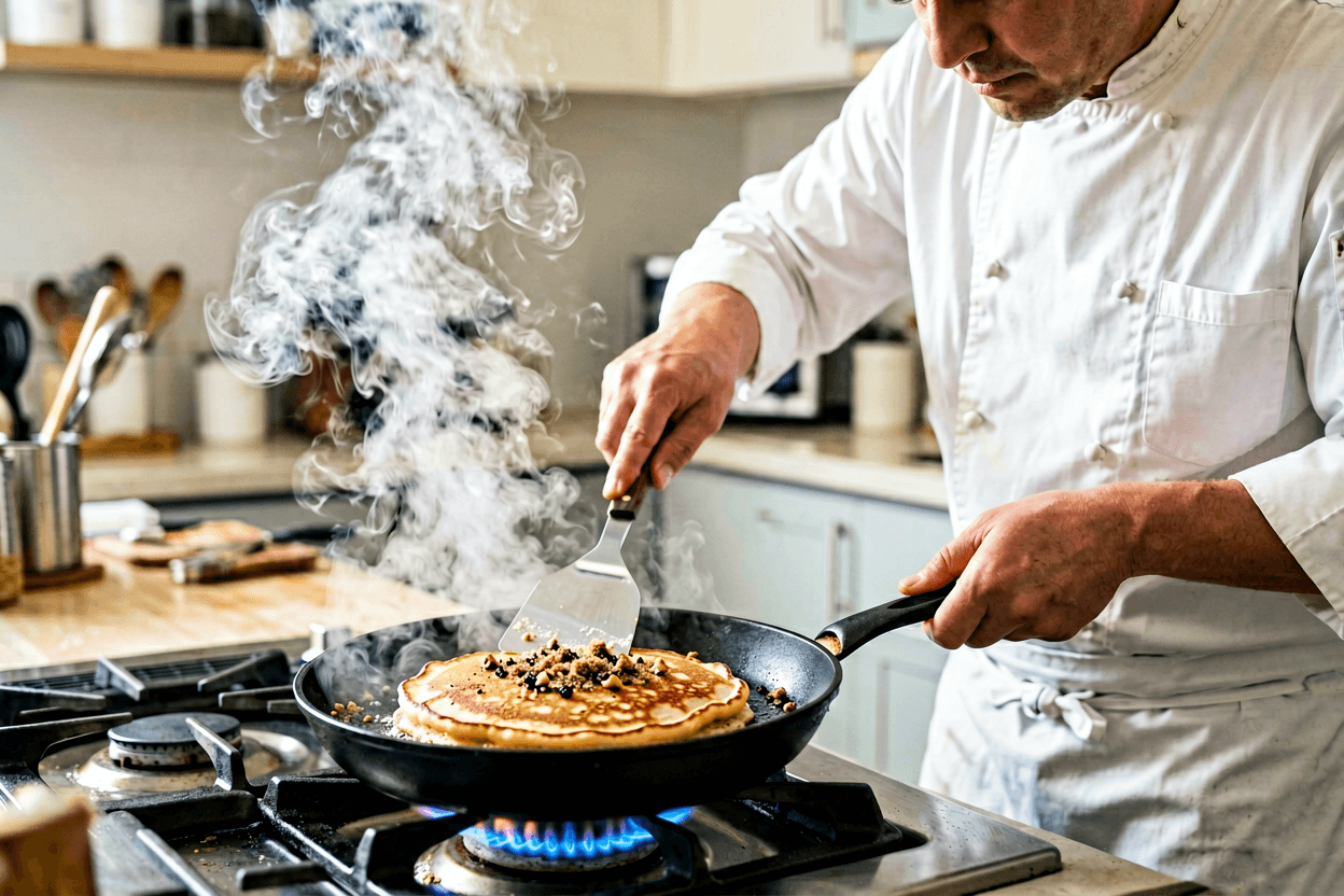 Kitchen food action