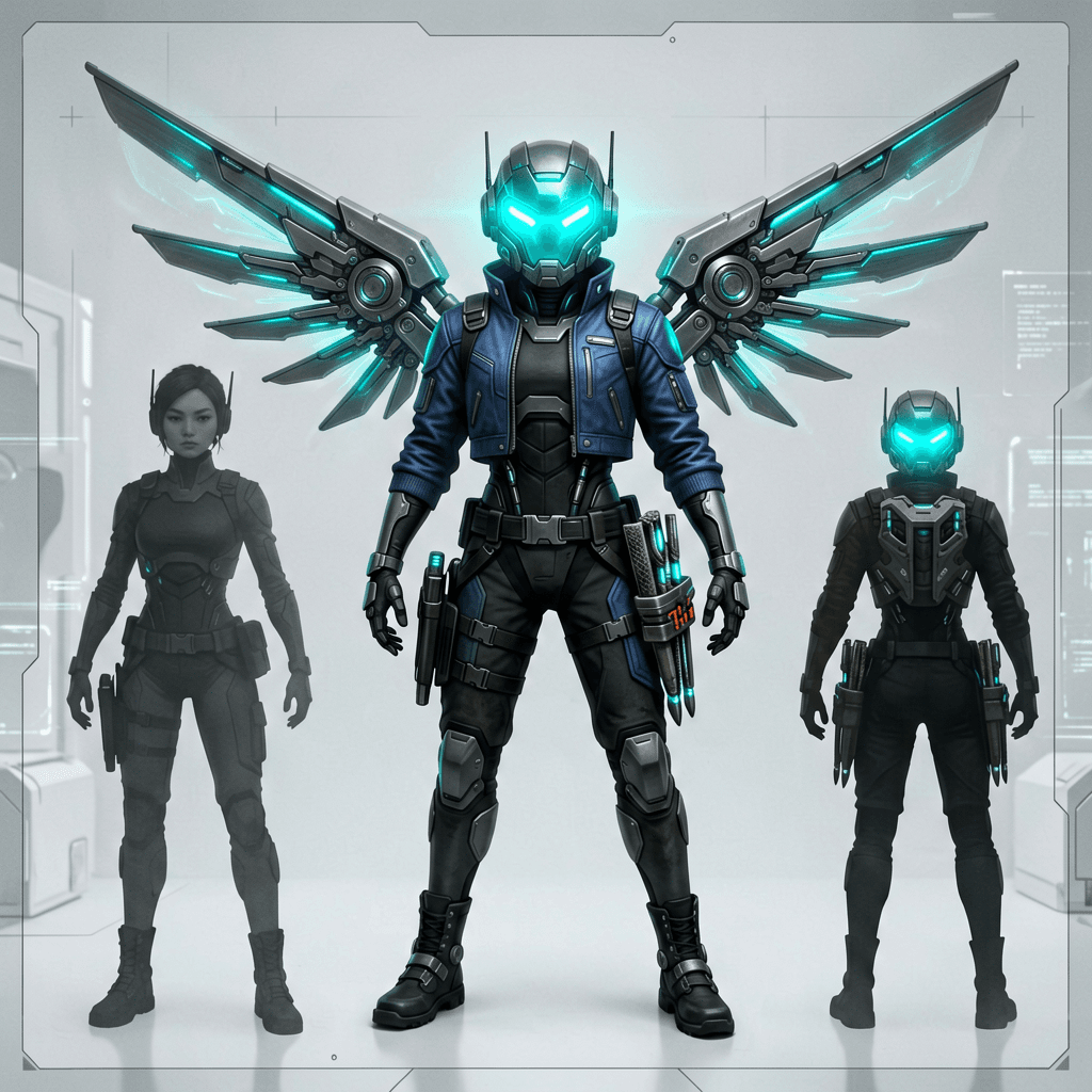 Murder Drones OC Maker preview