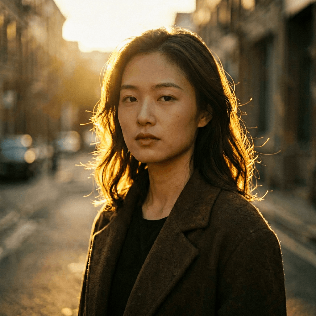 Cinematic Seedance 2.0 prompt example — slow dolly portrait