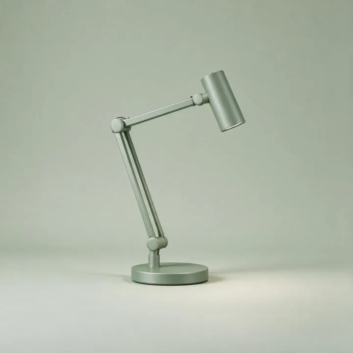 Seedream 5 Flash desk lamp draft in sage green