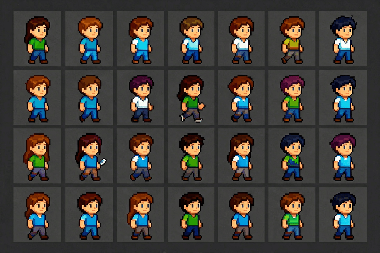 Sprite Sheet Packer Online preview