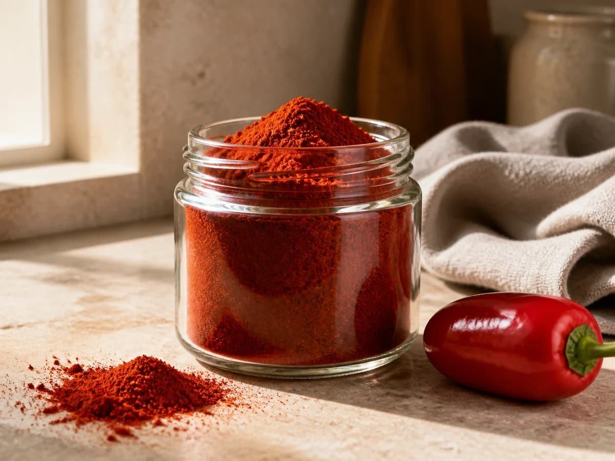 Frissen generált magyar paprika termékfotó