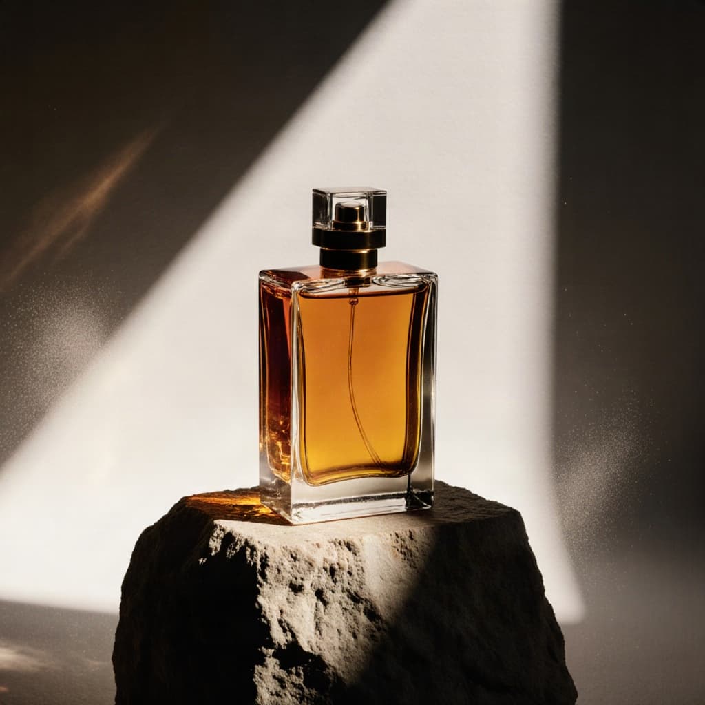 Krea Flux amber perfume still