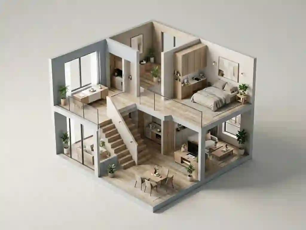 Example: interior and retail space