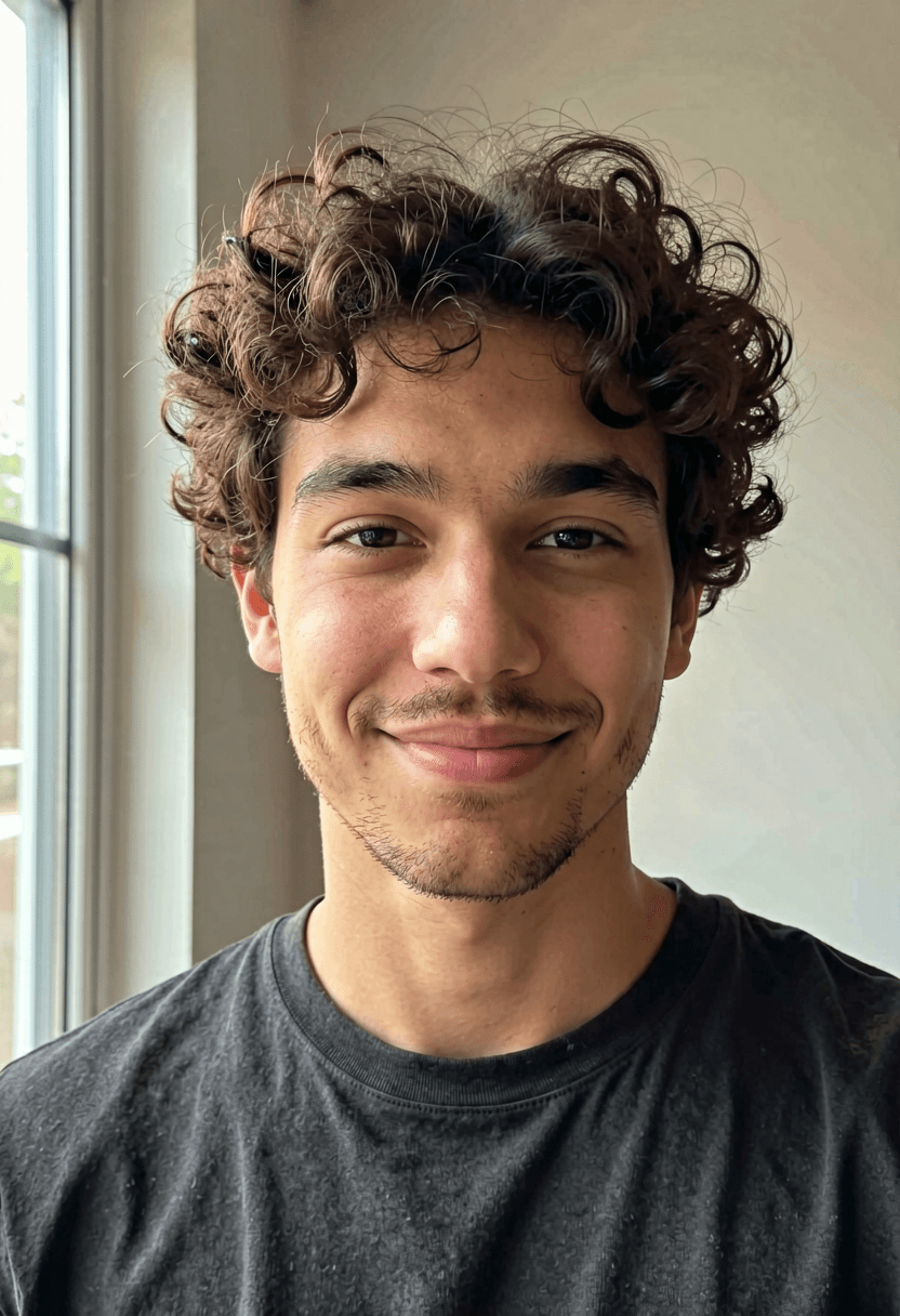 Selfie uploaded to the ai attractiveness test