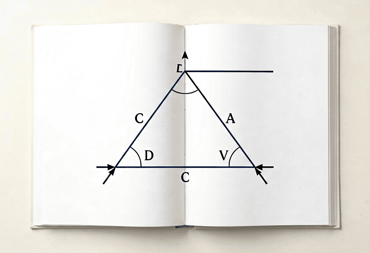 Geometry proof guide — the ai homework helper walks the logical chain from given information to the