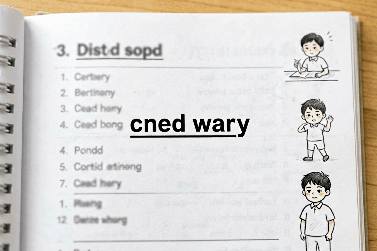 Vocabulary in context — flag an unfamiliar word and the ai homework helper explains its meaning with