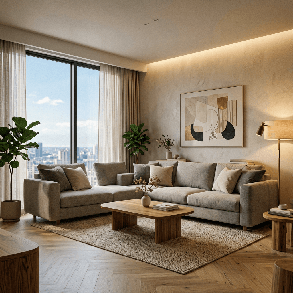 Interior photo restyle