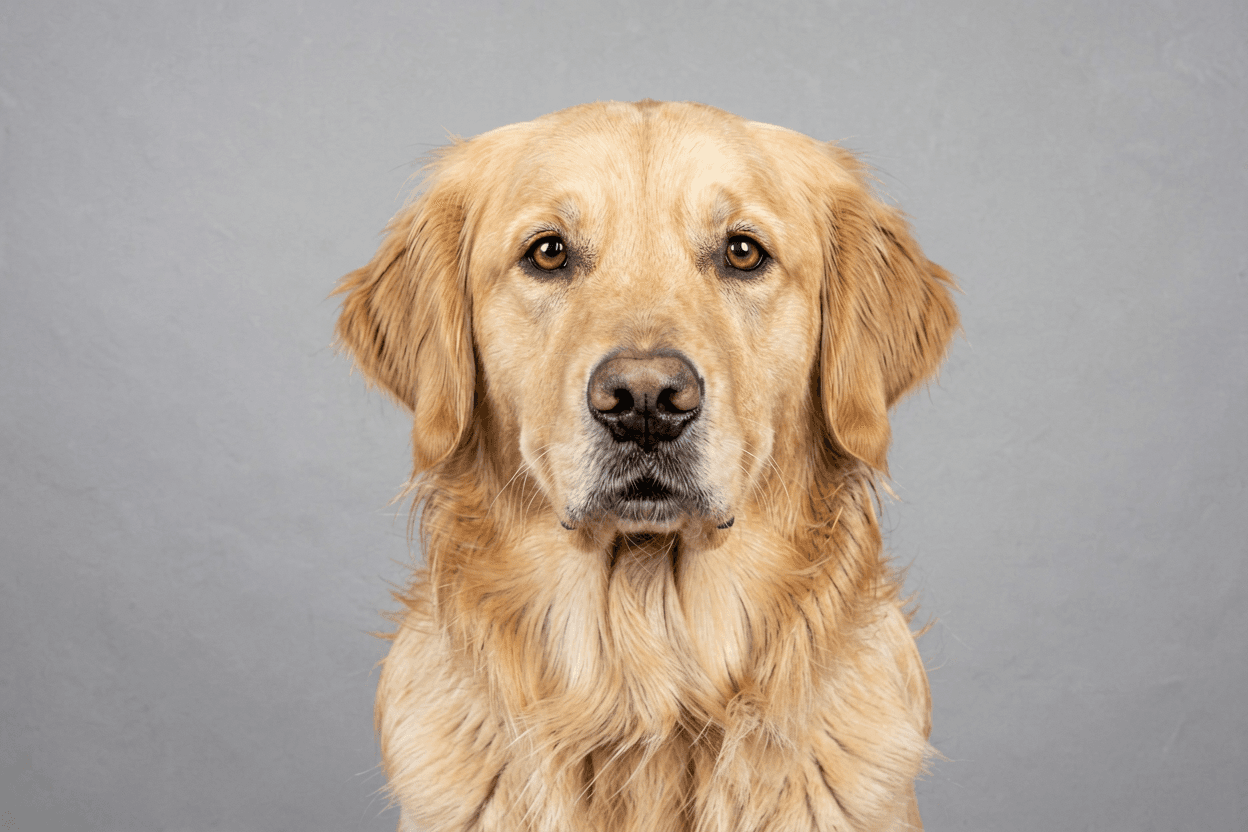 Animate image ai image to video tool for a pet portrait with blink and ear twitch.