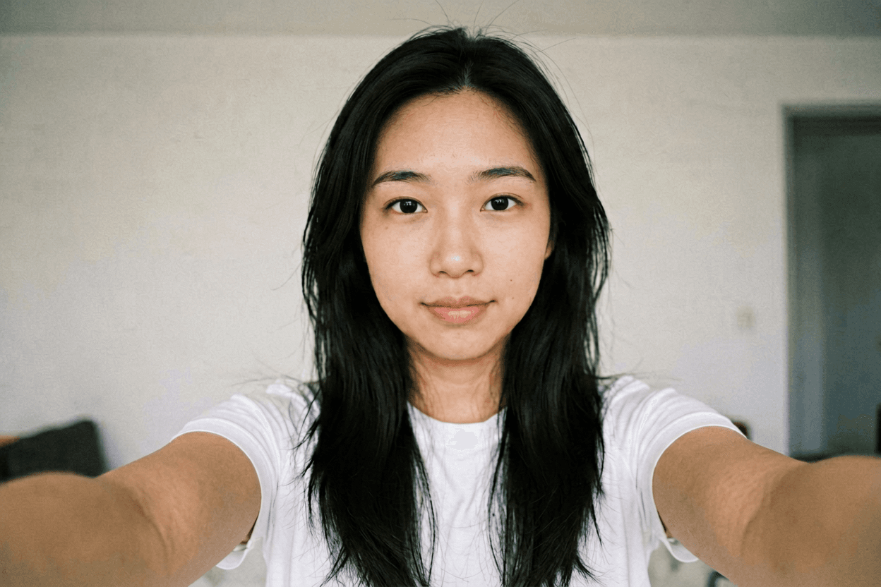 Face slimming ai for old favorites — fix the one great photo ruined by an arm's-length front camera.