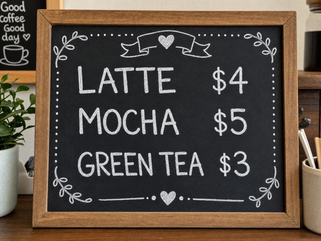 Short menu layout