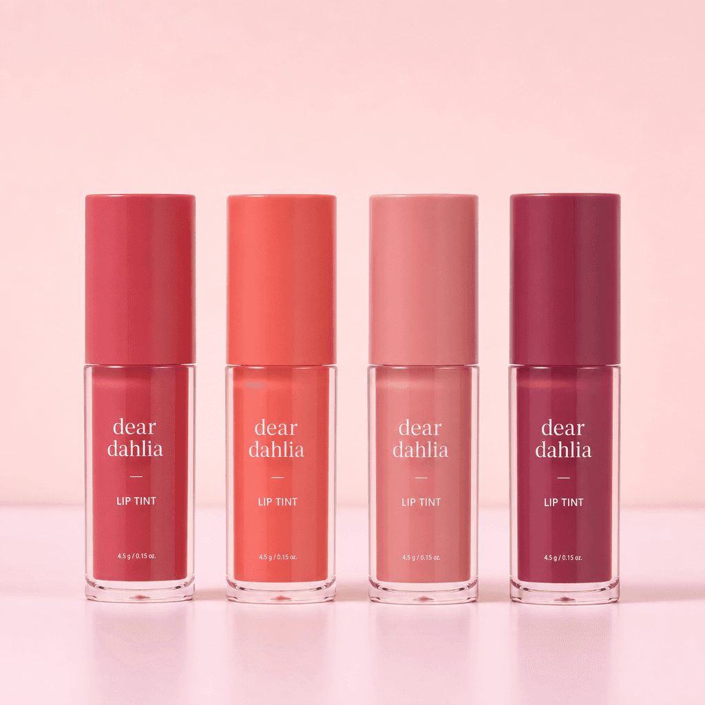 Beauty lineup — four SKUs — GPT Image 2 prompt example