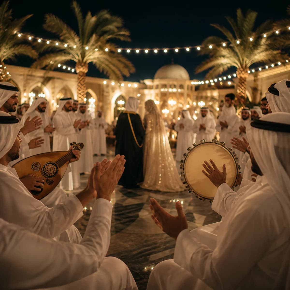 غلاف تجريبي لأغنية زفاف خليجية