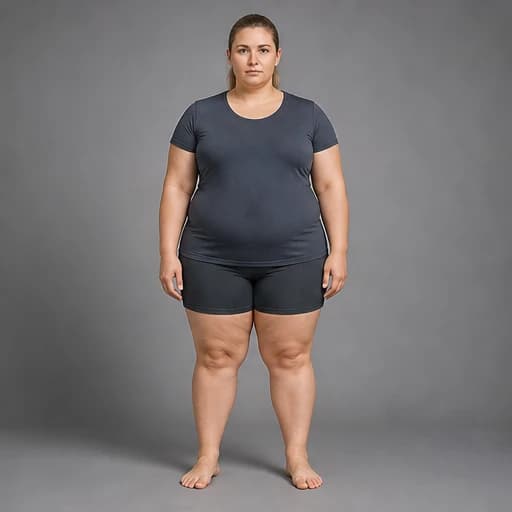 Female · ~40% educational body-fat range reference