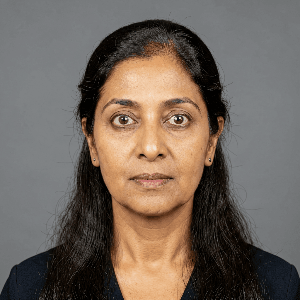Permissioned source face for Painted portrait
