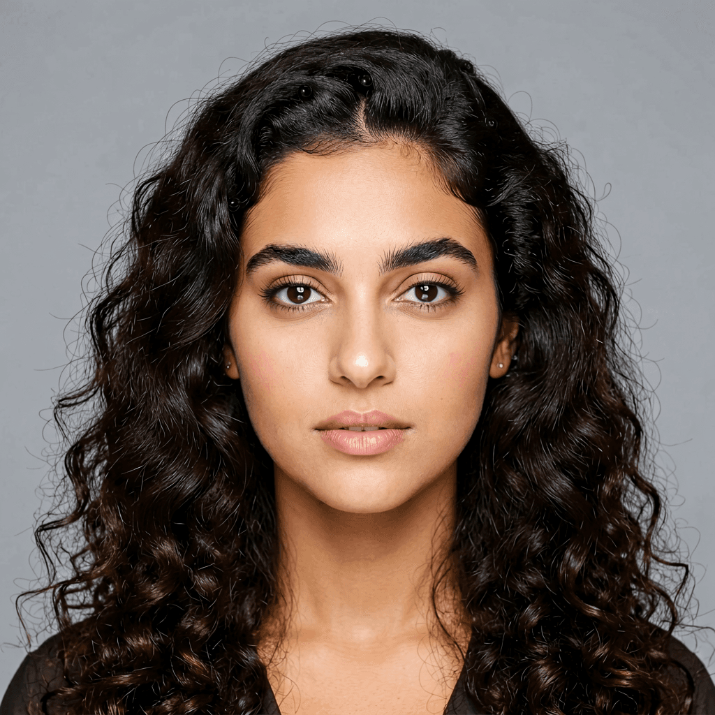 Permissioned source face for Fantasy character