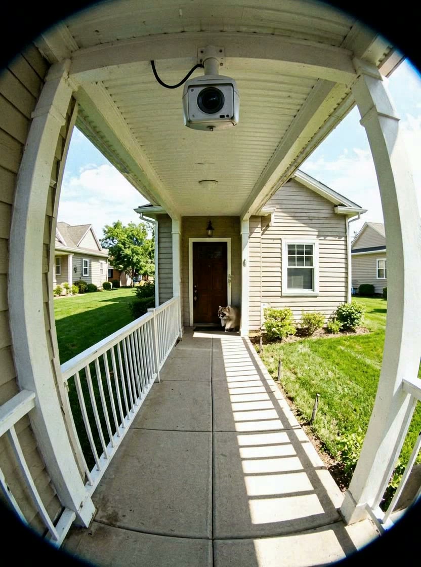 Generator example for doorbell-ai-mouth — pov raccoon thumbnail