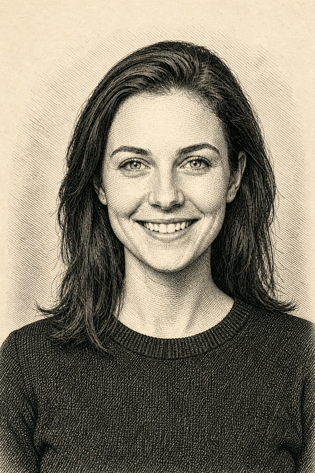 Engraving portrait generator wood style: convert uploaded portrait to classic wood engraving crosshatch, preserve likeness.