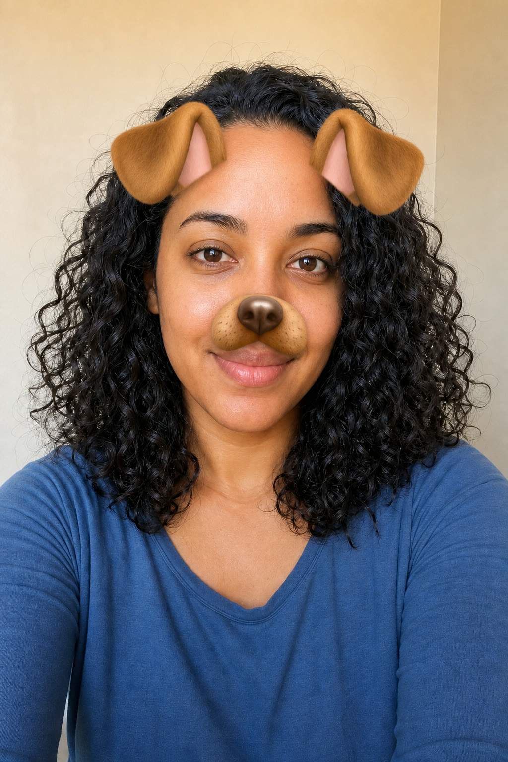 Before — Remove lens artifacts from this controlled synthetic portrait while preserving identity, pose, crop, and lighting. Treat the result as an AI interpretation.